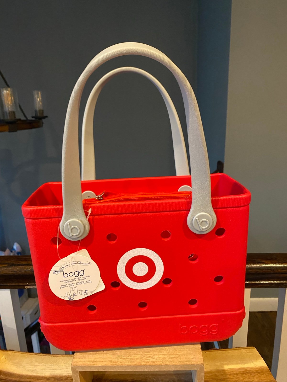Bogg Bag Bitty Bullseye Tote Bag - Red
