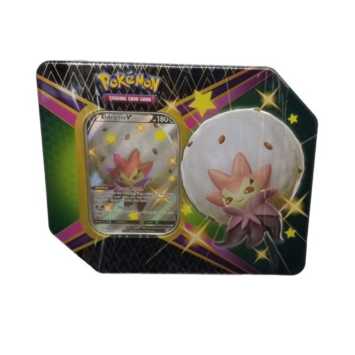 Pokemon Trading Card Game TCG : Shining Fates Tin - ELDEGOSS - FACTORY SEALED