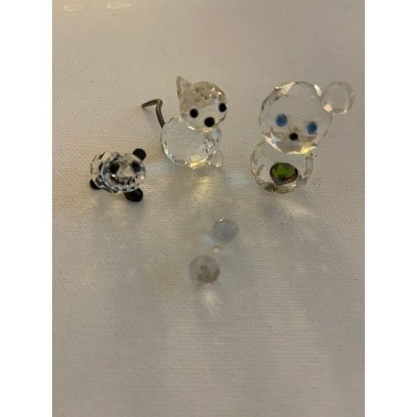 Swarovski Crystals Baby Panda, Cat, and more