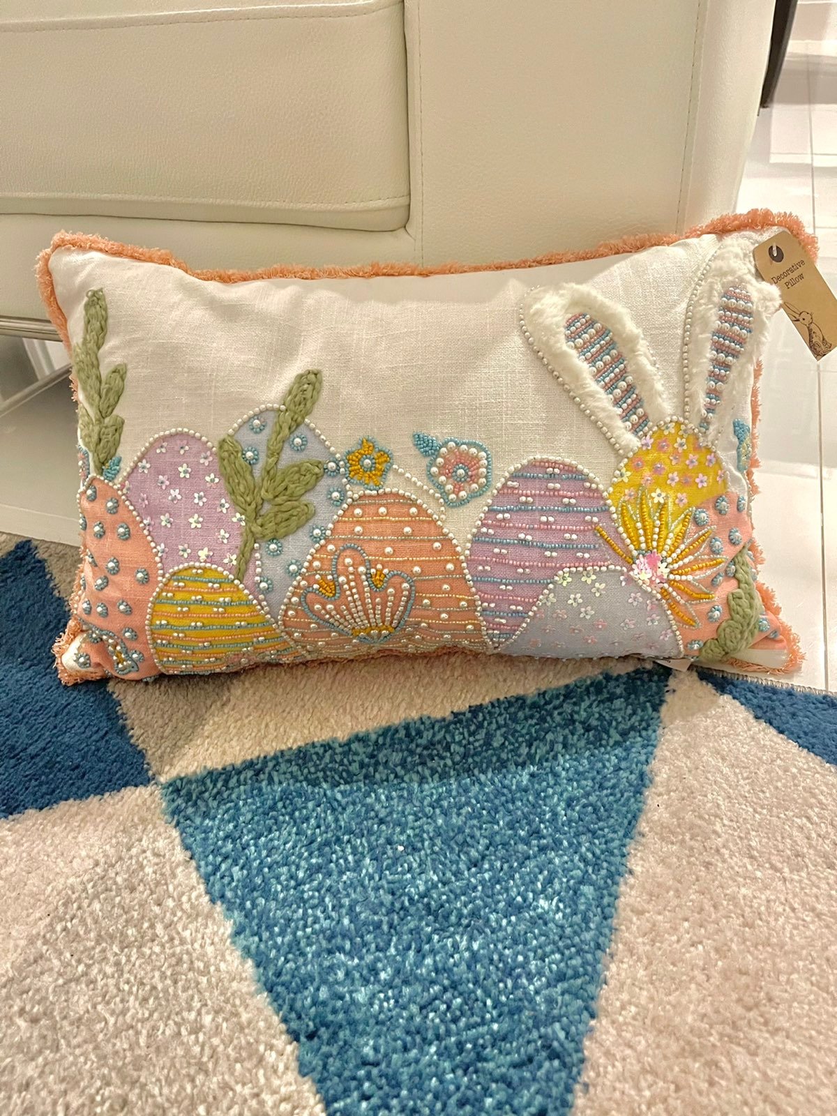 pier one easter pillows