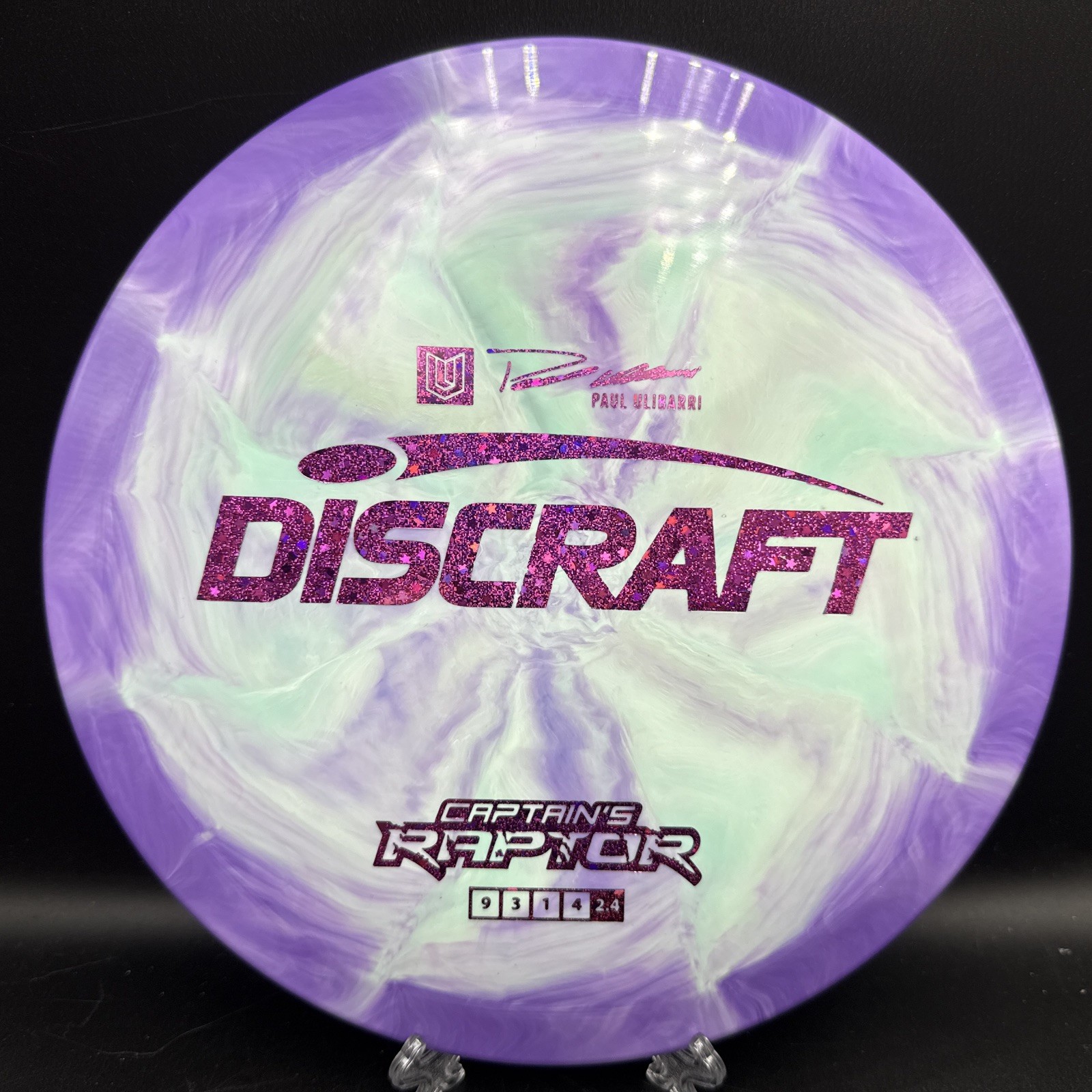 New Discraft Paul Ulibarri ESP Swirl Captain's Raptor Driver Golf Disc 173-174