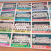 Vintage 1976 TOPPS BASEBALL CARD 24 TEAM CHECKLIST SET UNCUT SHEET
