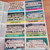 Vintage 1976 TOPPS BASEBALL CARD 24 TEAM CHECKLIST SET UNCUT SHEET