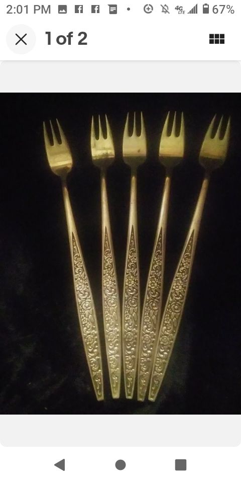 Antique 1917 Oneida Community Silver pla