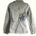 Miss Me Army Green Distressed Jacket S