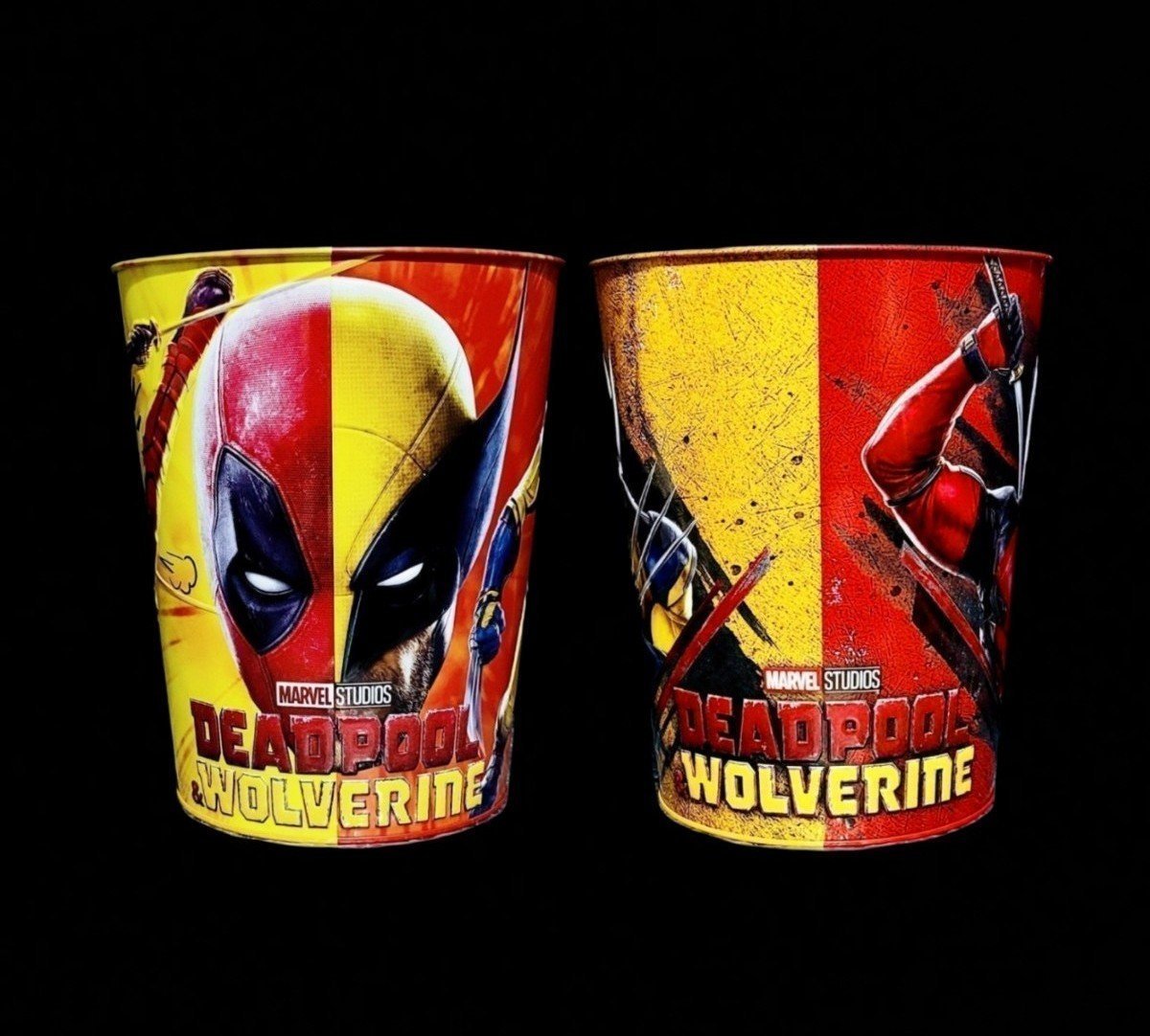 New!!! Deadpool & Wolverine Movie: Tin Popcorn Buckets