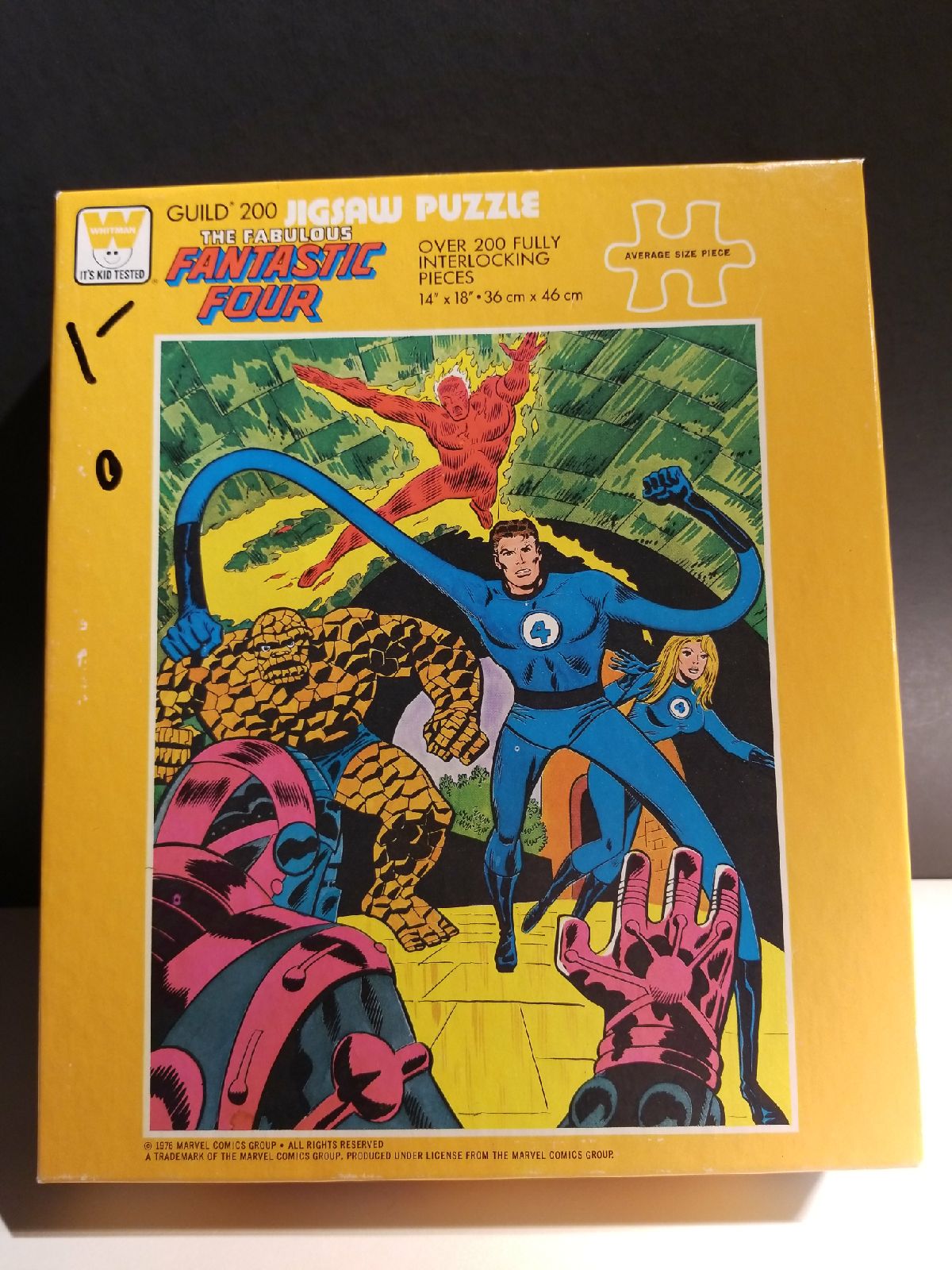 Sealed Vintage Fantastic Four puzzle