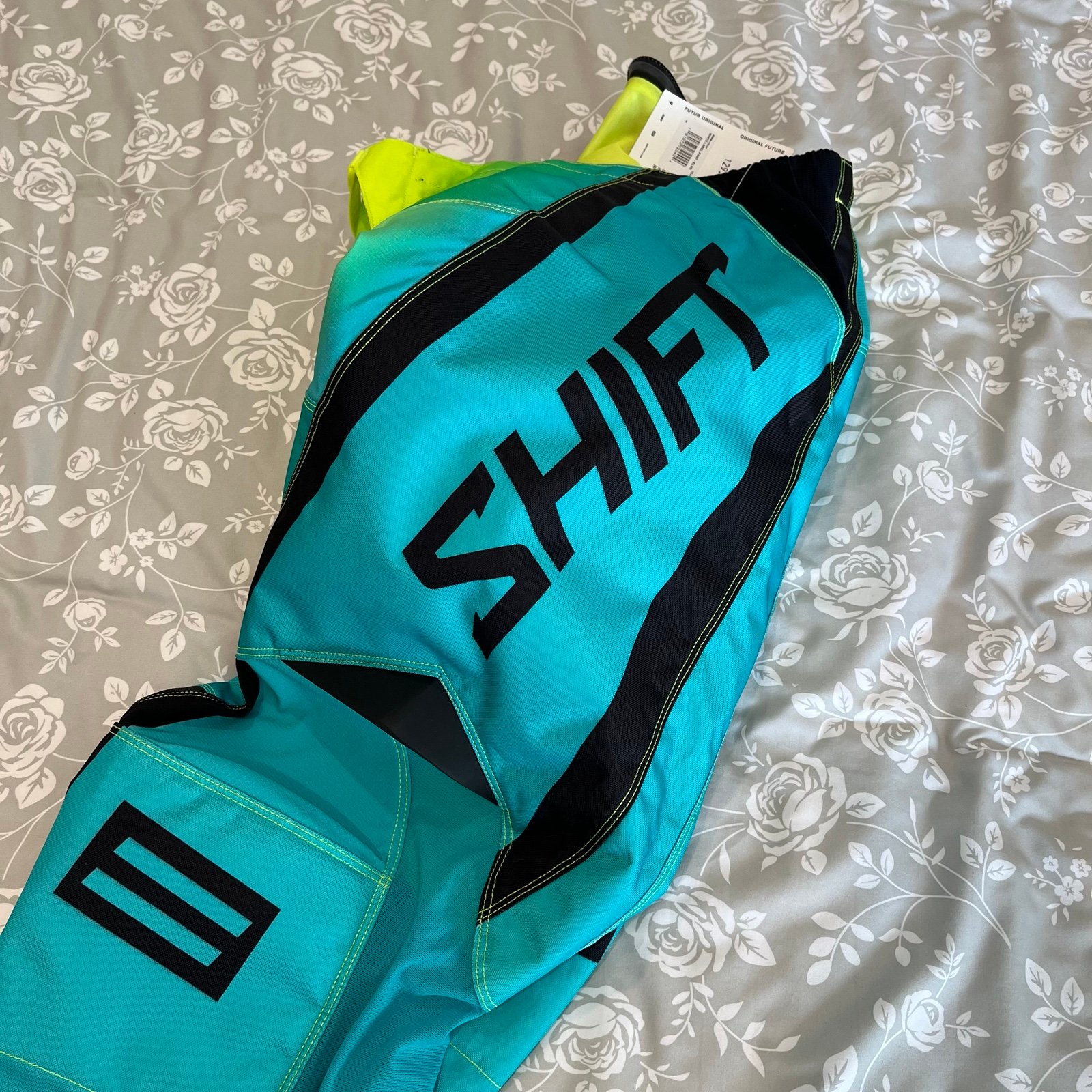 New Shift White Label Pant Elvn Teal Size 34 Moto Dirtbike Pants