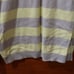 Ted Baker London Yellow & Gray Striped Crewneck Sweater Medium