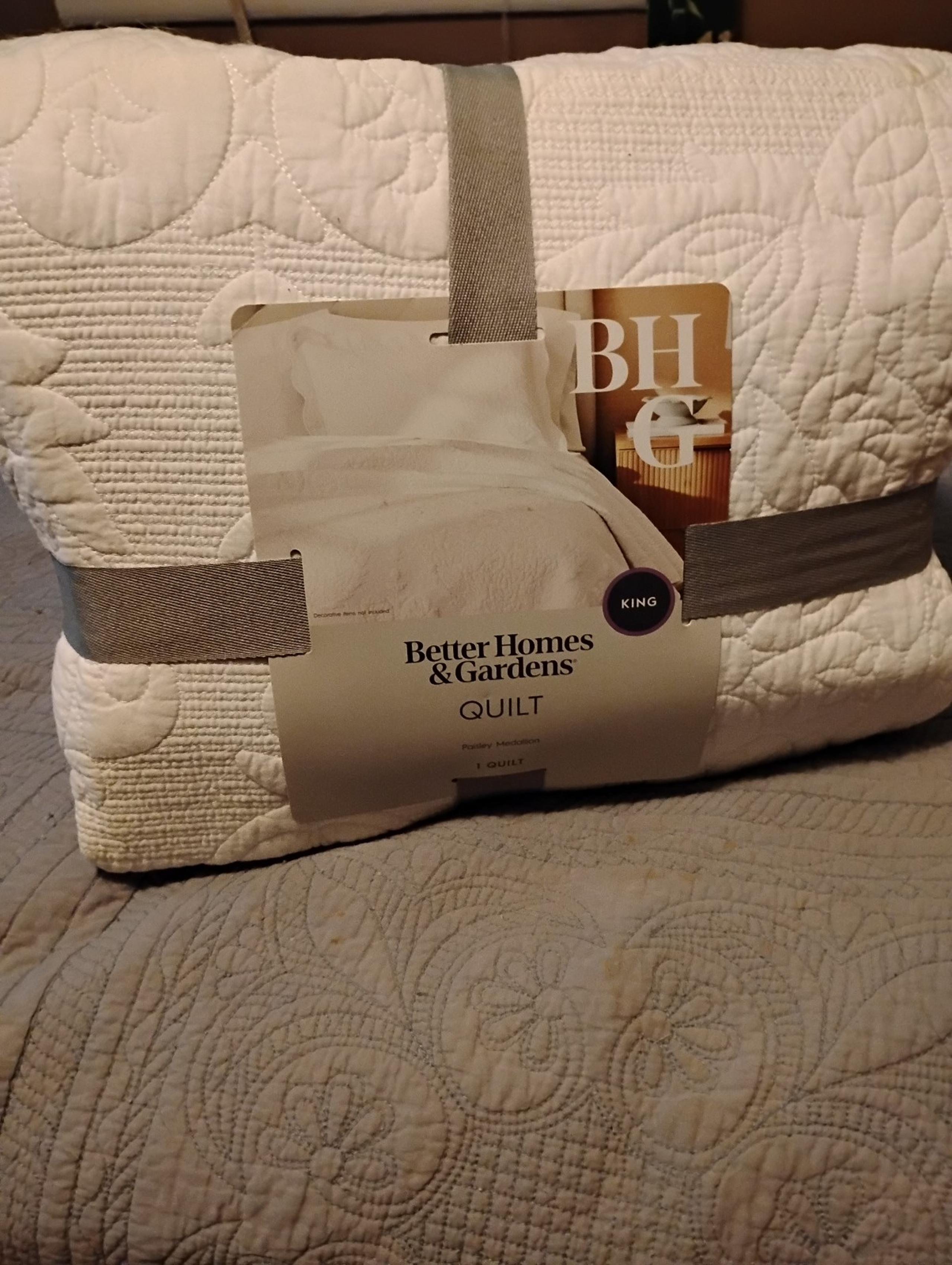 Better homes and gardens cotton quilt