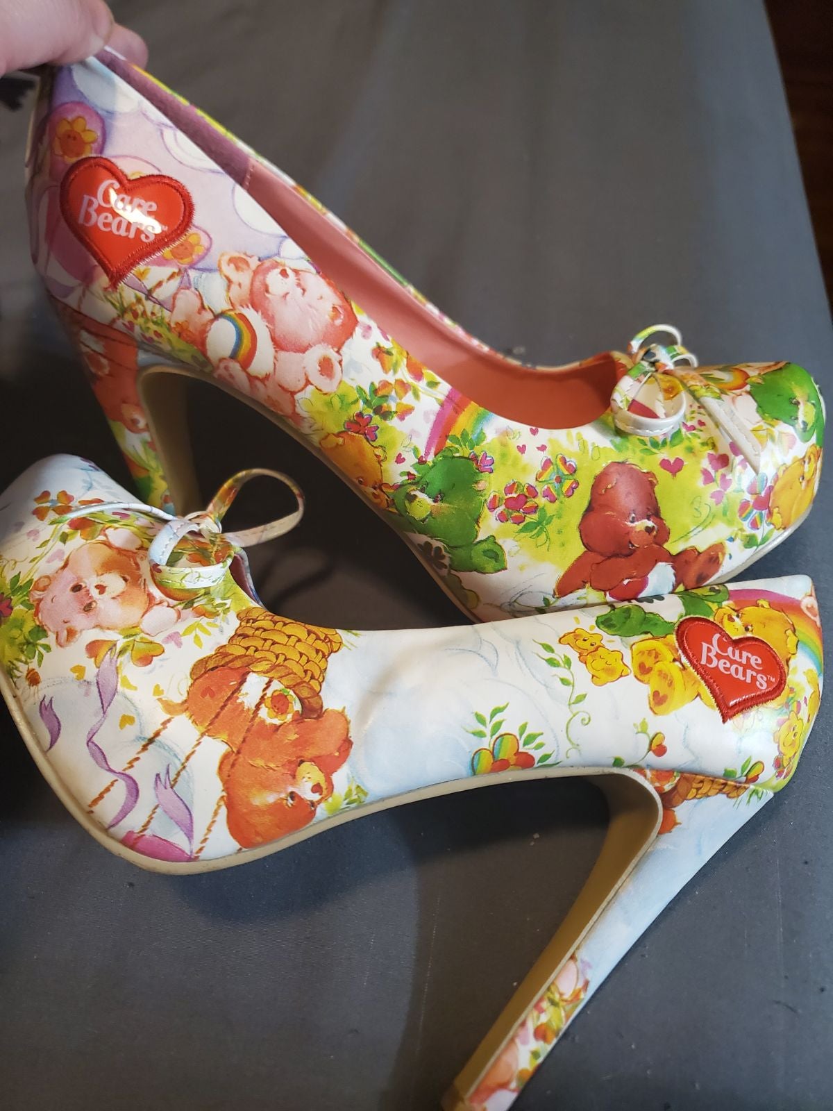 Carebear heels iron fist RARE