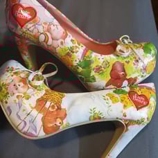 Carebear heels iron fist RARE