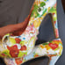 Carebear heels iron fist RARE