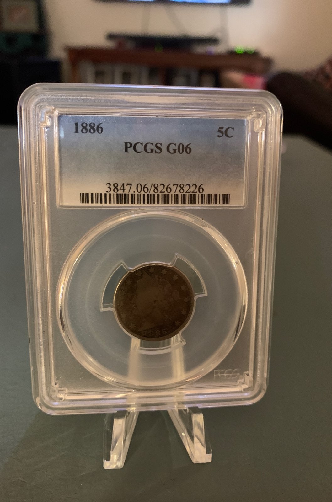 1886 Liberty Nickel PCGS G06