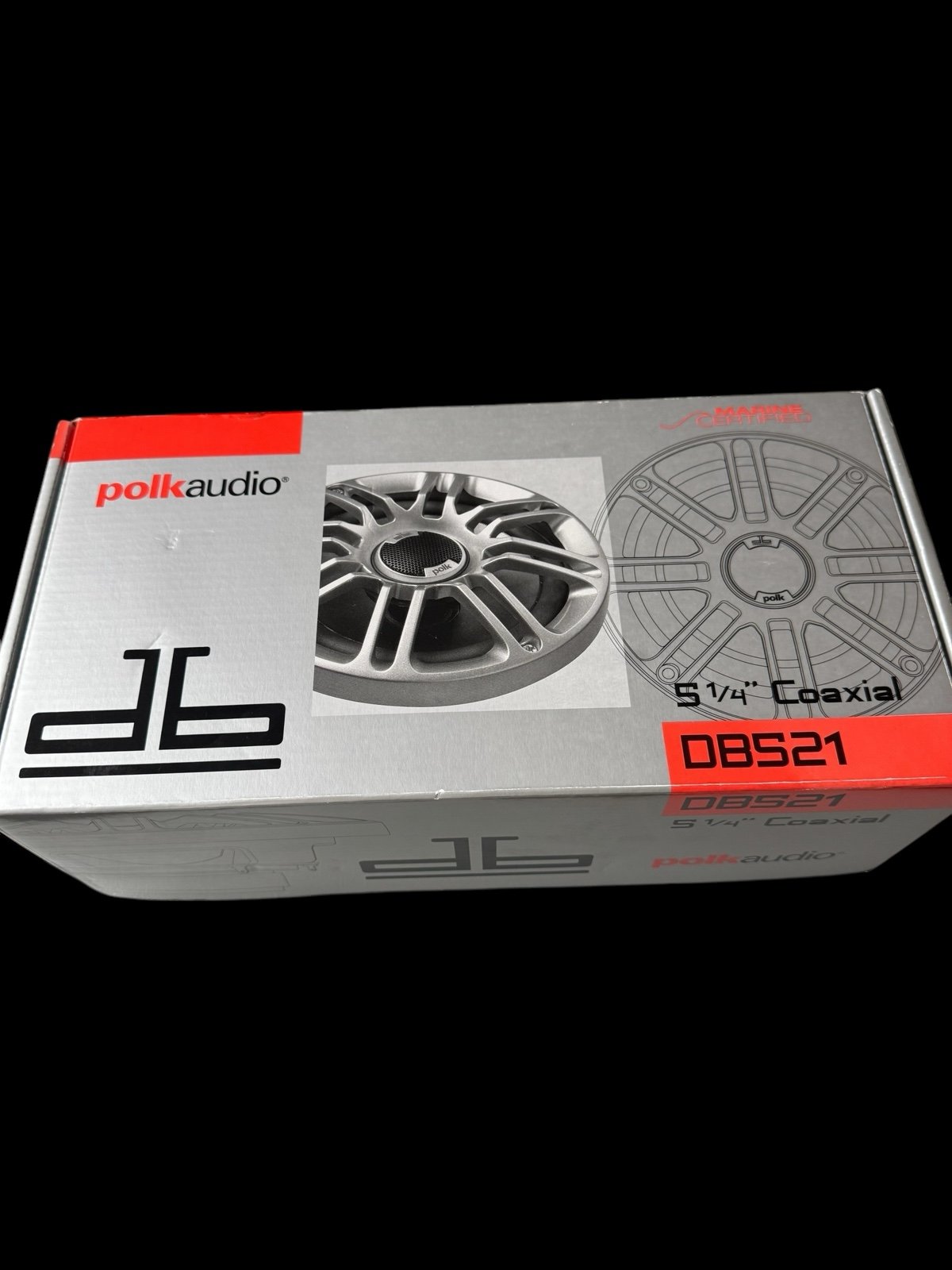 Polk Audio Car Boat 5.23 Coaxial Speakers. NEW