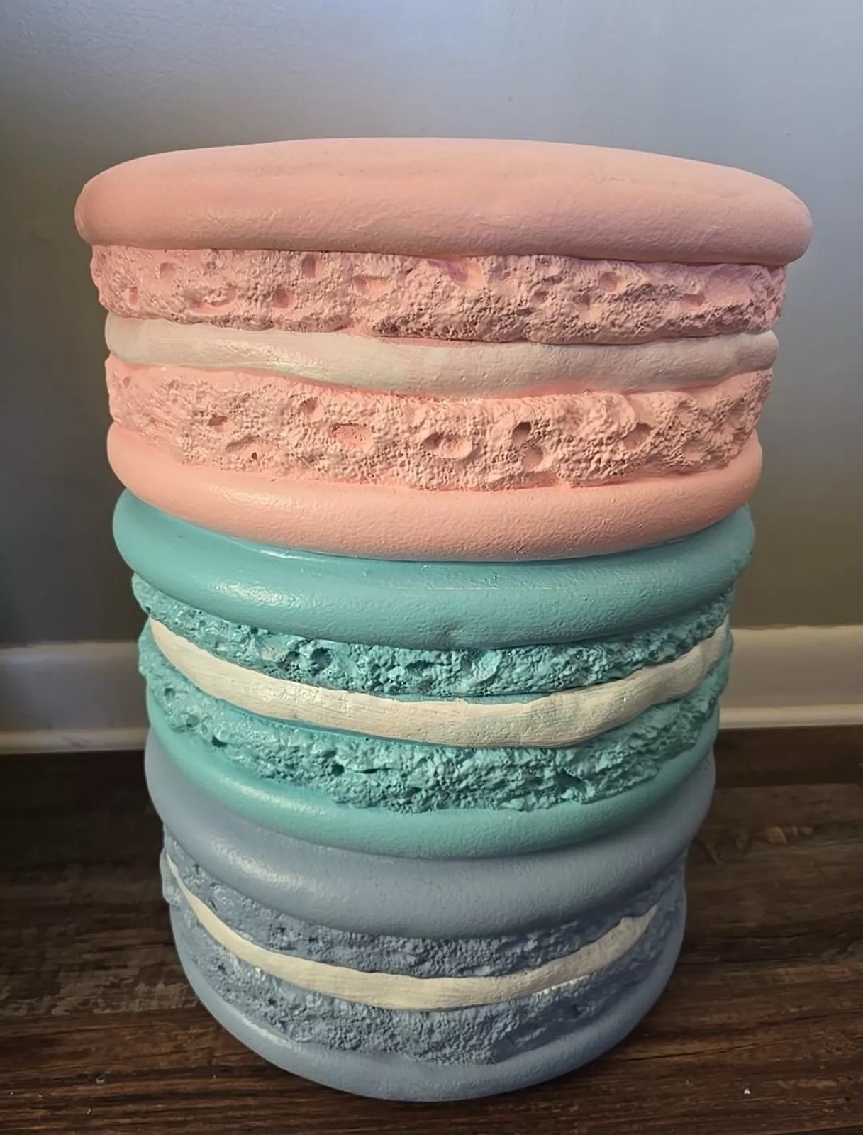 TikTok viral macaron stool