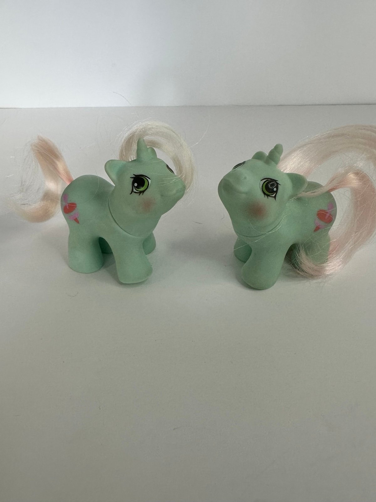 My Little Pony MLP G1 Vintage Baby Unicorn Jabber and Jebber set