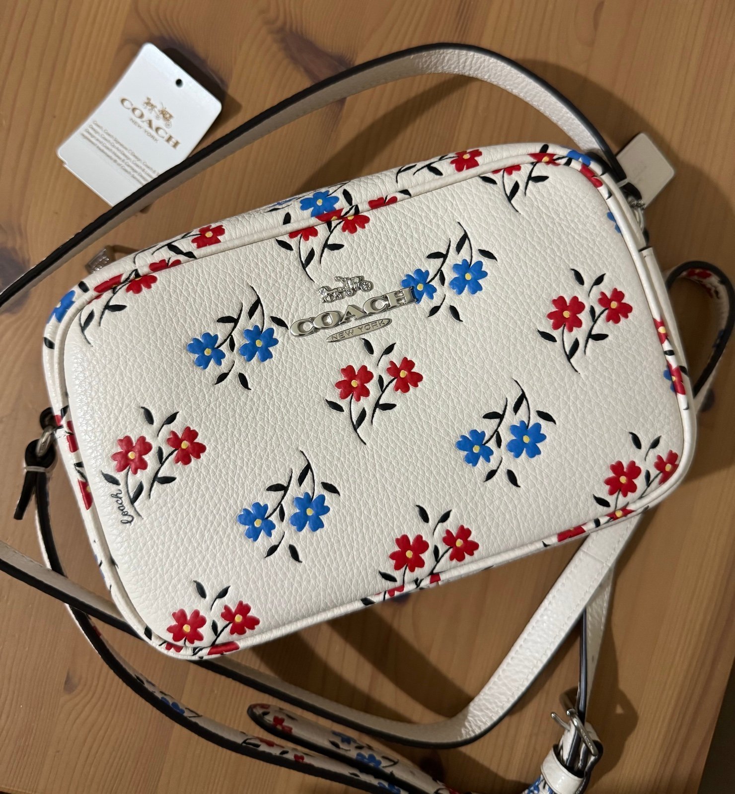 Coach Mini Jamie Camera Bag With Floral Print