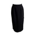 Vintage Michele New York Designer Black Maxi Skirt Formal Work Wear US Size 10