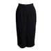 Vintage Michele New York Designer Black Maxi Skirt Formal Work Wear US Size 10