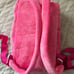 Official Doraemon Anywhere Pink Plush Backpack