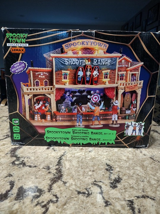 Lemax Spooky Town - Spookytown Shooting Range