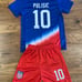 Christian Pulisic Kids Medium 8-9 US Soccer Jersey Youth Toddler 2 Piece Kit