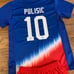 Christian Pulisic Kids Medium 8-9 US Soccer Jersey Youth Toddler 2 Piece Kit