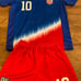 Christian Pulisic Kids Medium 8-9 US Soccer Jersey Youth Toddler 2 Piece Kit