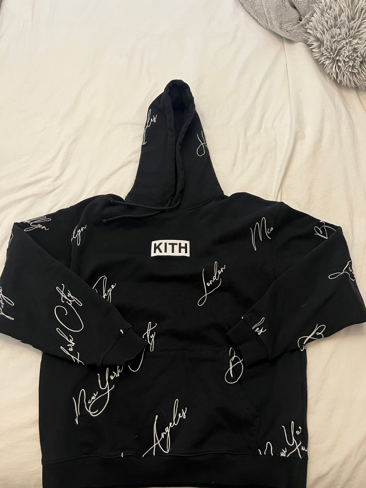 Kith city script hoodie size XL fits like large Hoodie