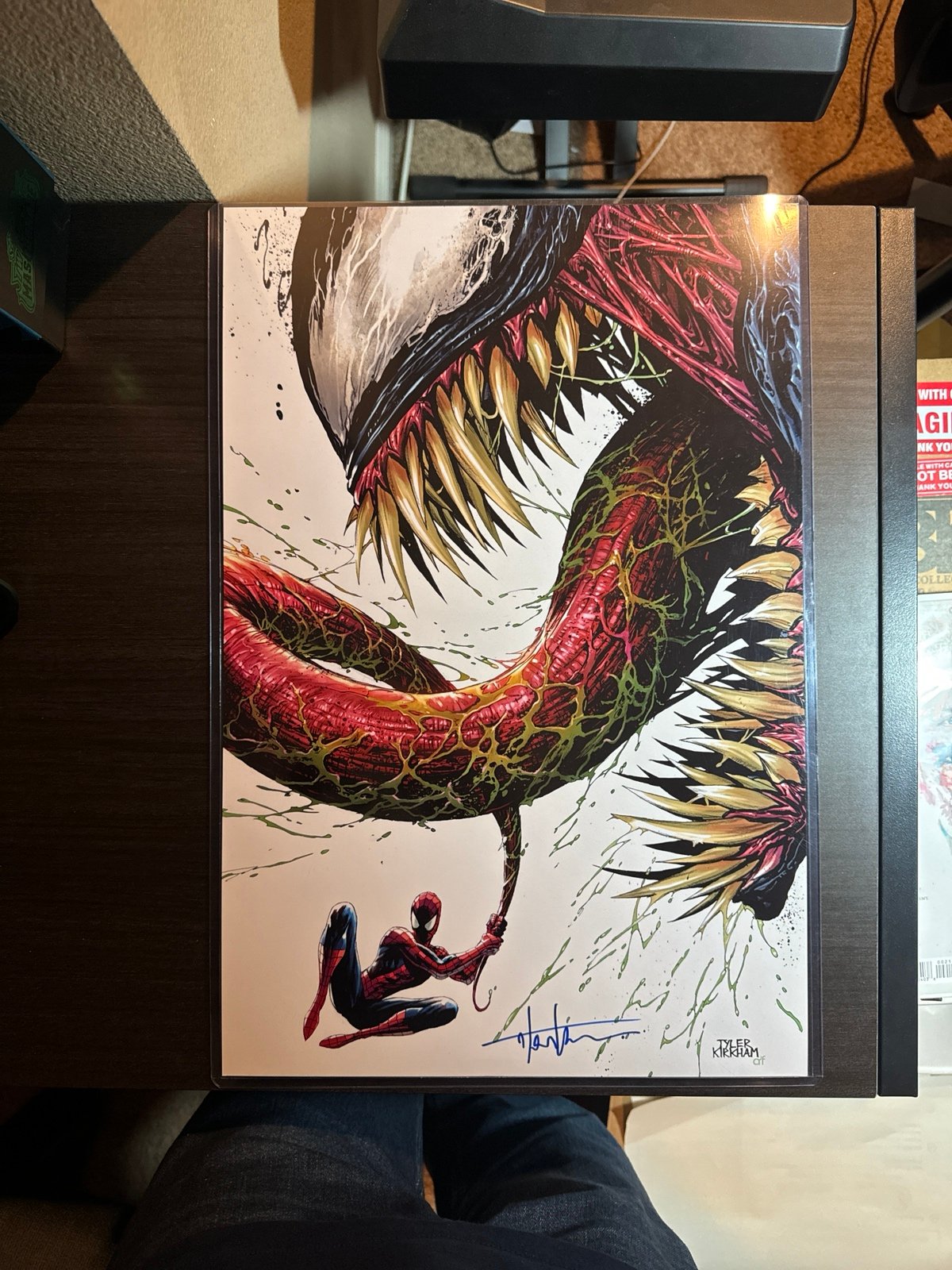 Spider-Man/Venom 12x18 Print