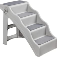 Foldable Steps for Dogs and Cats Grey