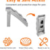 Foldable Steps for Dogs and Cats Grey