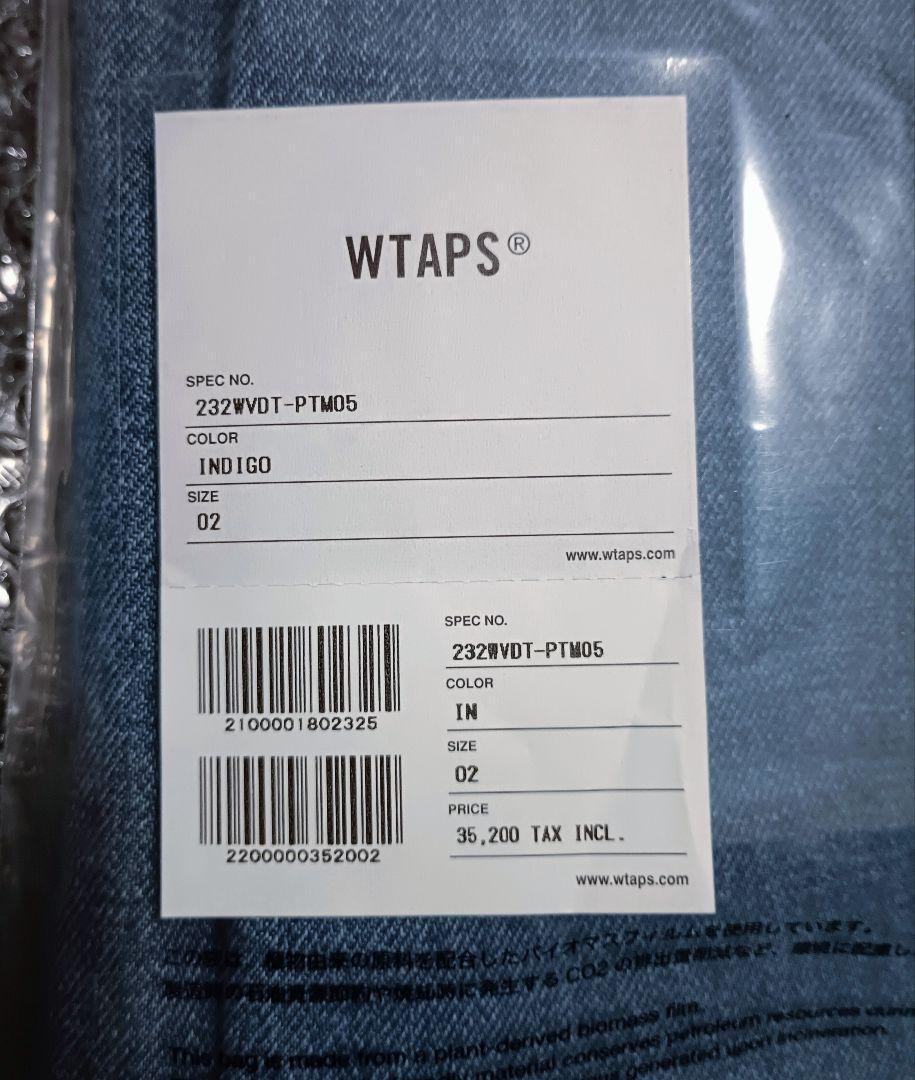 【在庫僅少】 WTAPS 23aw Rare BLUES M Size DENIM TAPER パンツ