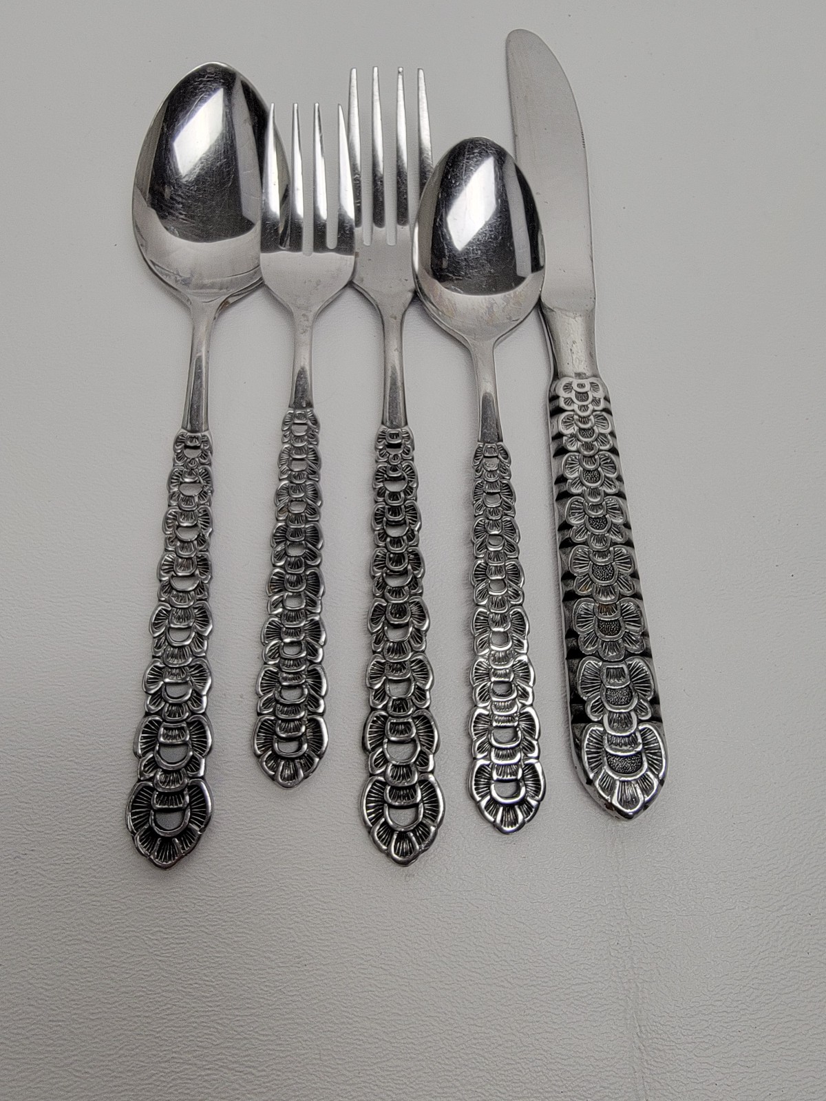 87pc Set Supreme Cutlery Stainless Japan Floral MCM