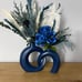 Blue Pampas Grass, Pampas Grass Bouquet , Dried Flower Bouquet