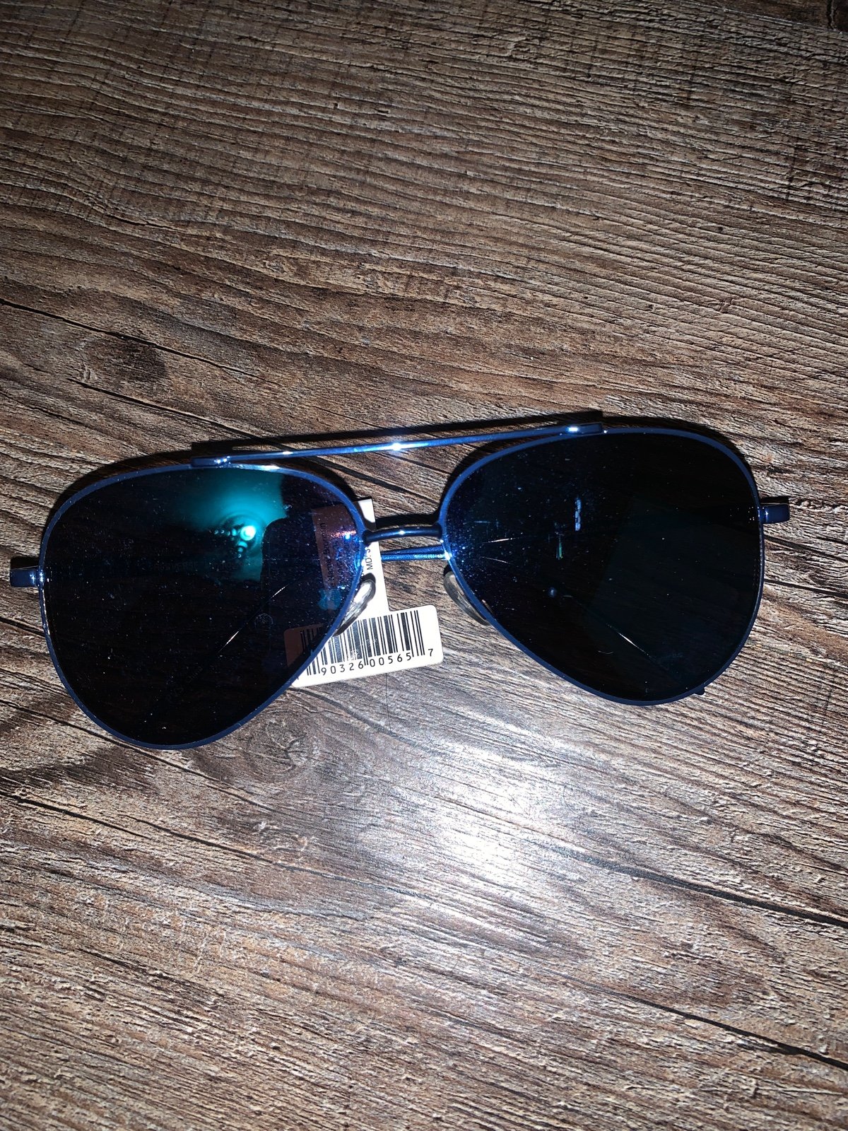Perverse Bronson Blue Hot Aviator Sunglasse