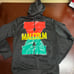 Malcolm X Black mens pull over hoodie LARGE