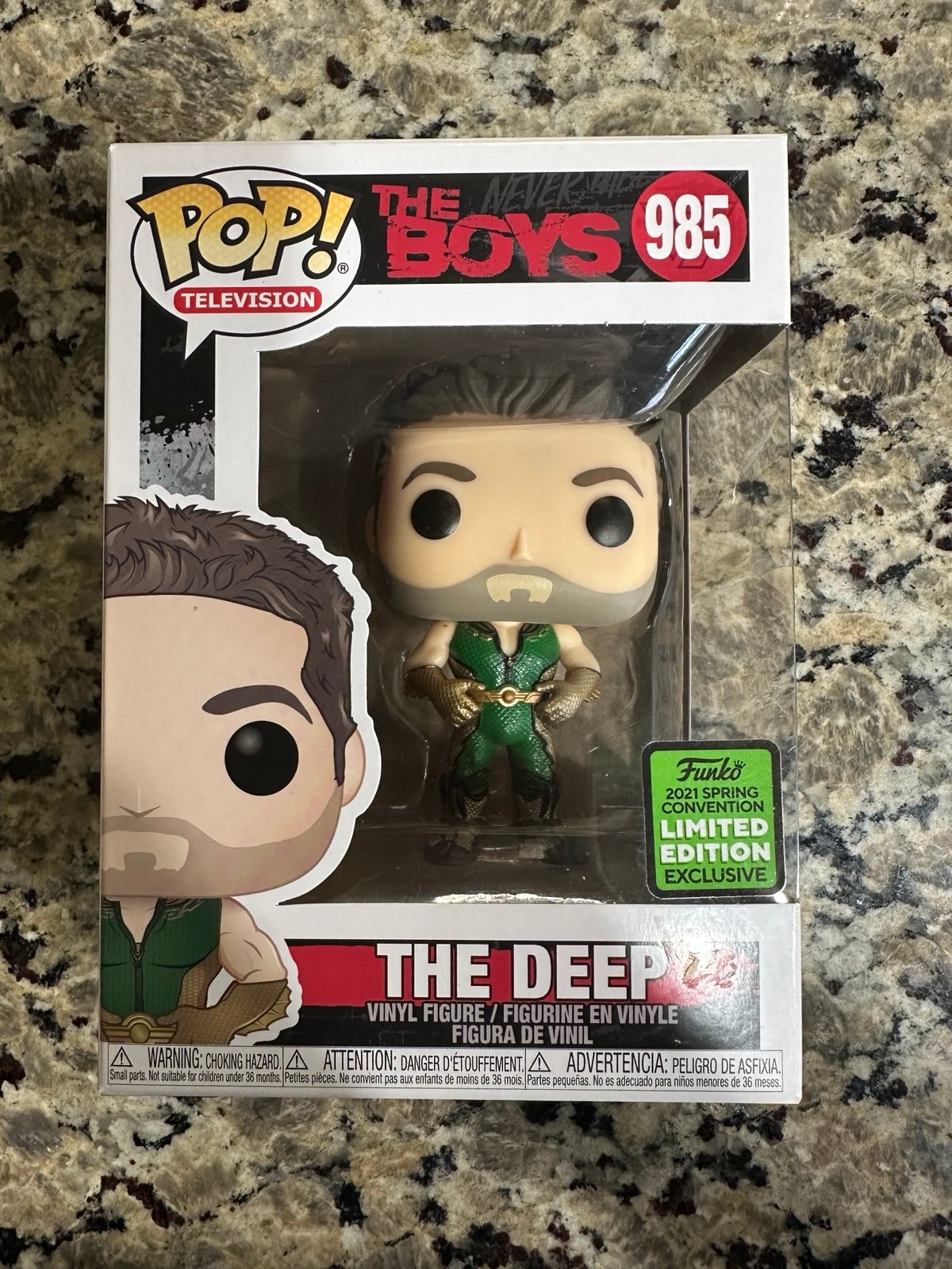 The Deep 2021 Spring Convention Exclusive The Boys Funko Pop