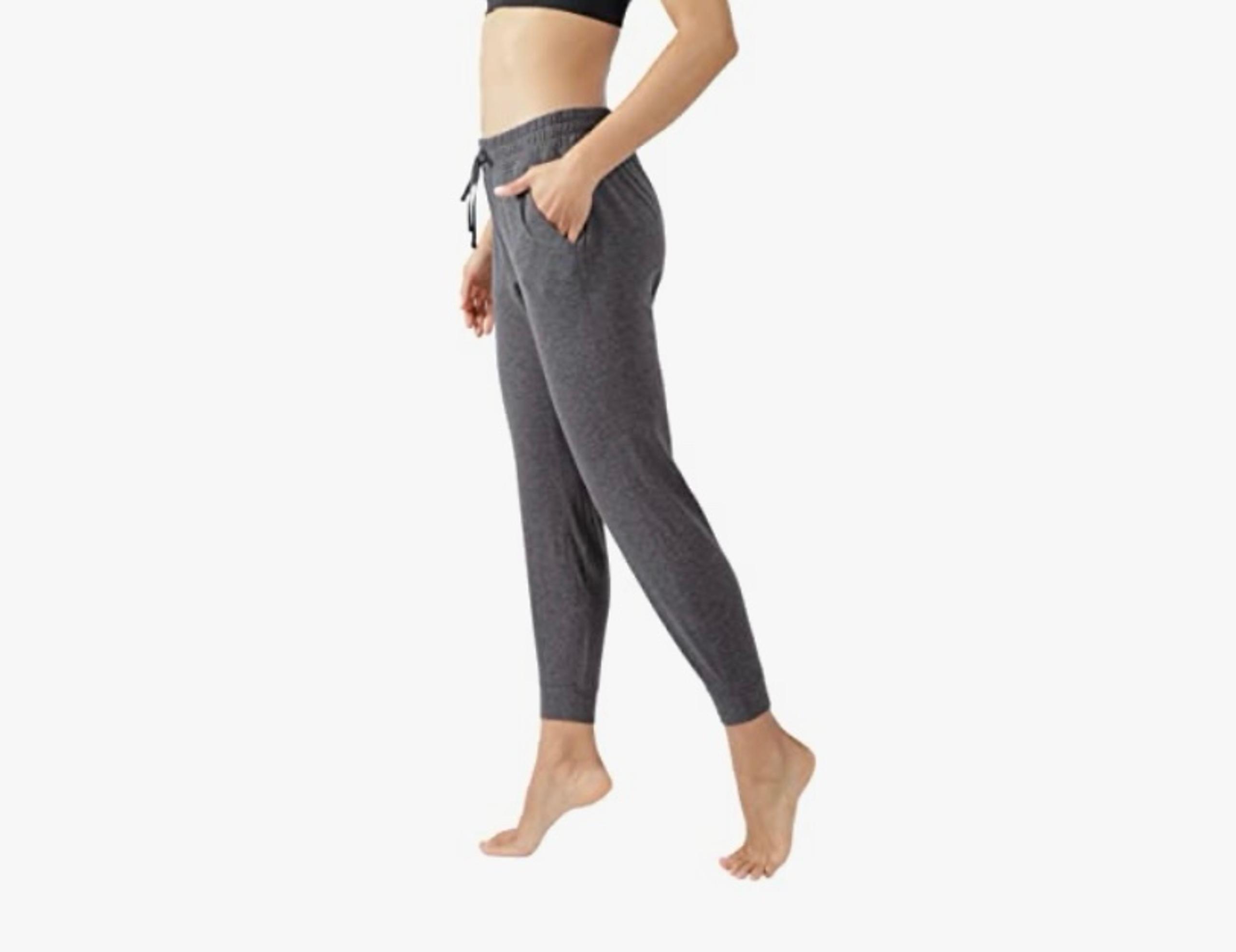 90 Degree by Reflex Women’s Sport Joggers W/Pockets Size S Gray