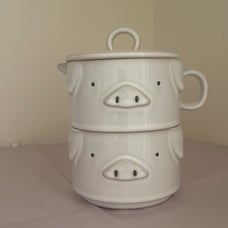 Nimble Nest Pig Sugar & Creamer Set