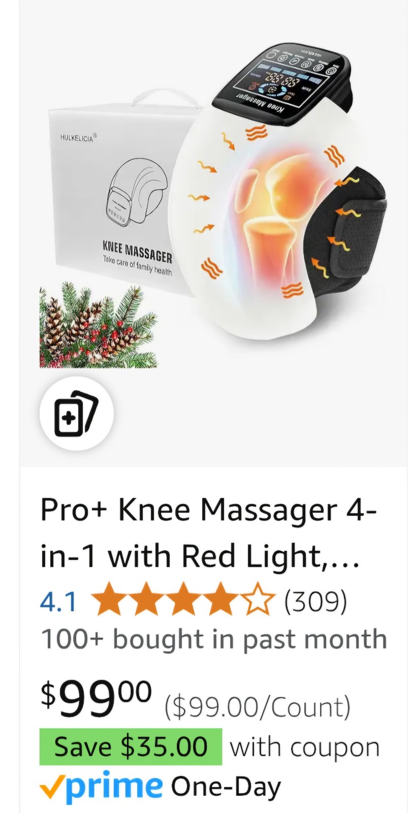 Knee massager