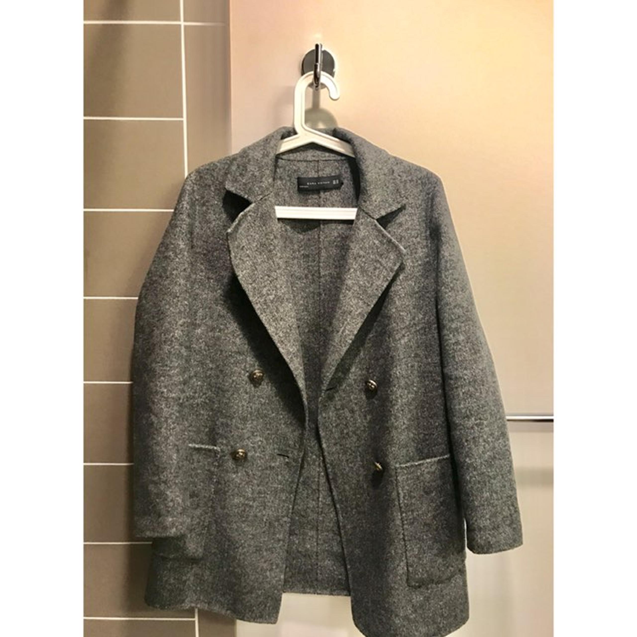 Zara Mid Length Blazer Wool Coat XS