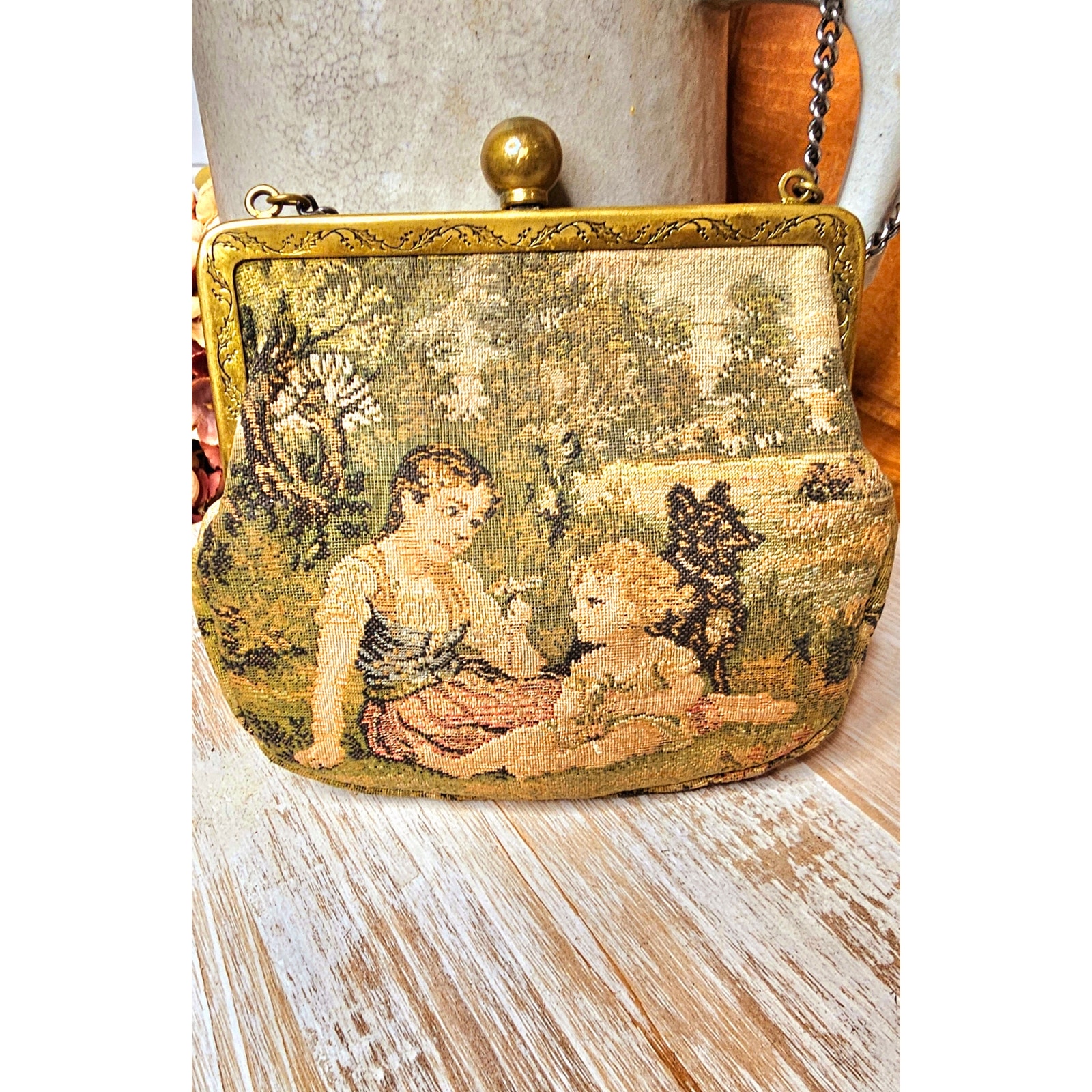 Vintage Tapestry Purse