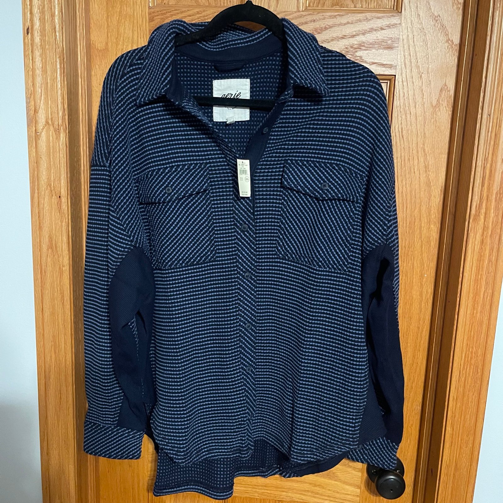 aerie lumberjane waffle shirt
