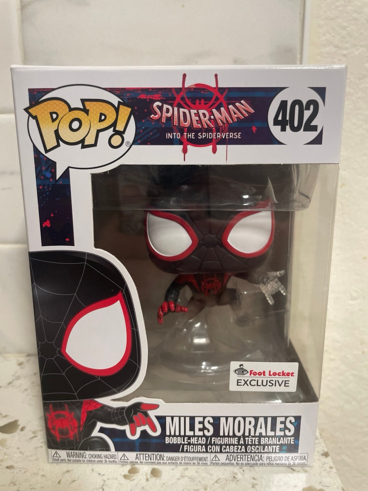Funko Pop Spider-man into the Spider-Verse Miles Morales #402