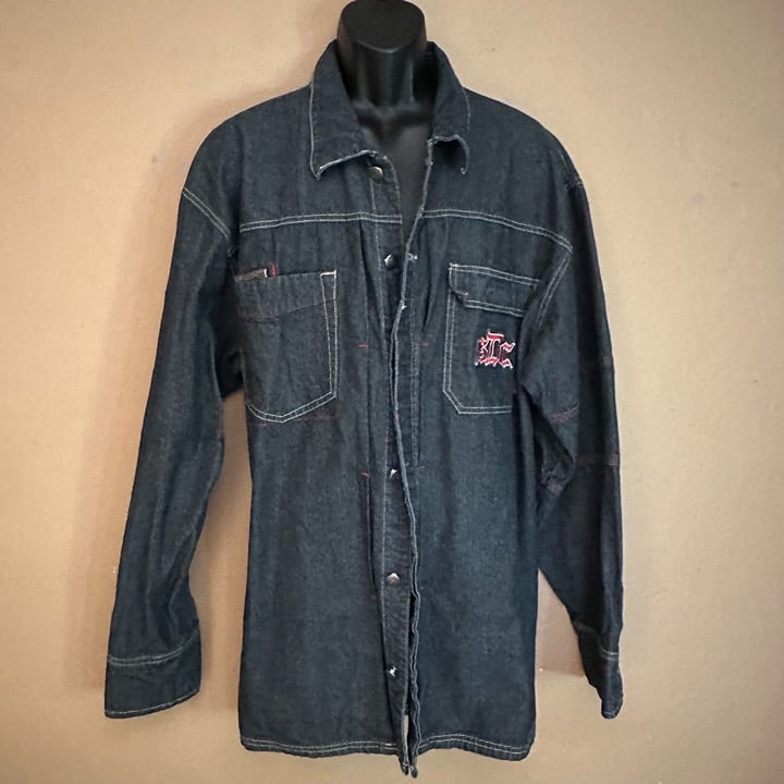 Snoop Dogg Clothing Denim Shirt Jacket 2XL VINTAGE gently worn