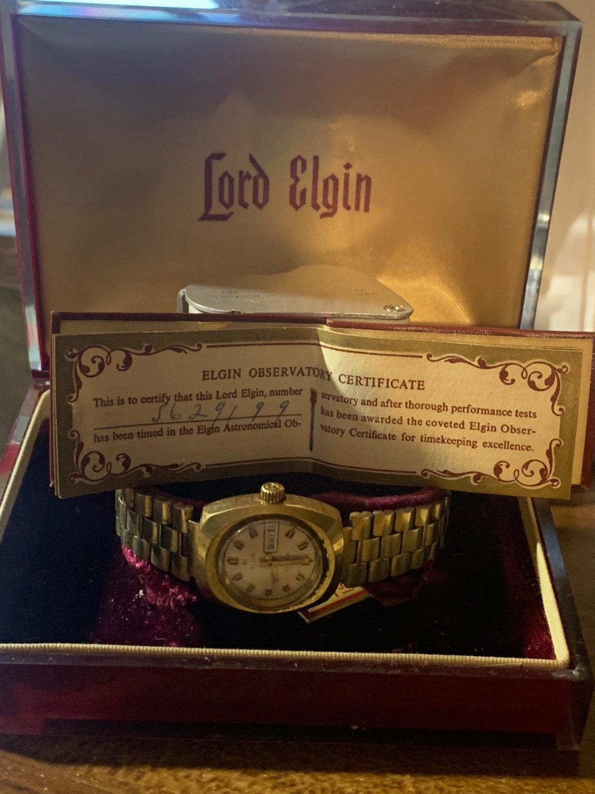 lord elgin watches for men