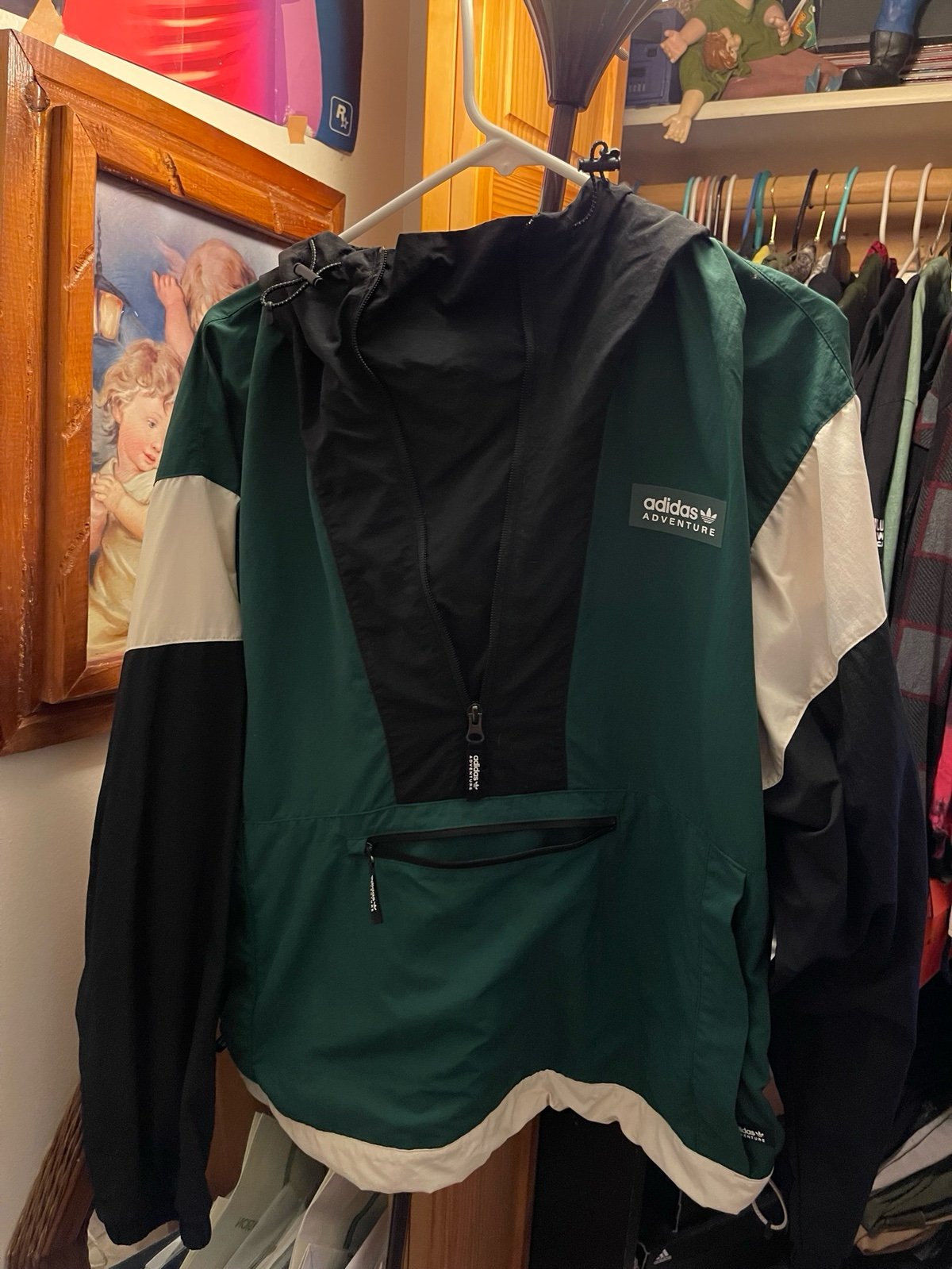 Adventure adidas retro Green Jacket