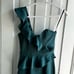 Bardot Camelia Ruffled One Shoulder Sheath Dress in Evergreen NWT